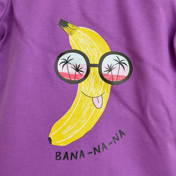 Футболка дитяча для дівчаток Blanka р.86 фіолетовий 110272 