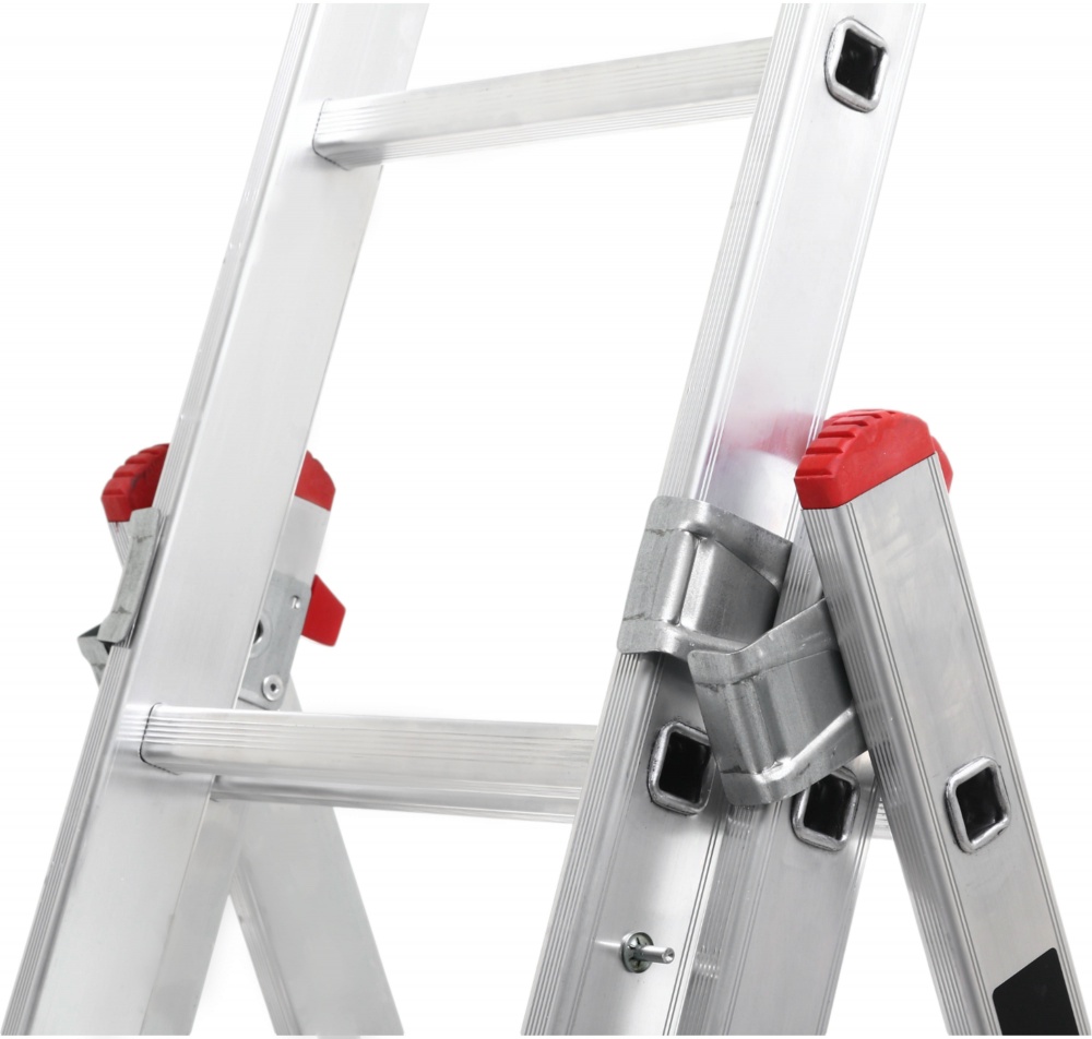 Лестница 3-секционная универсальная BauGut Meister 3T 3х11 (90221488)