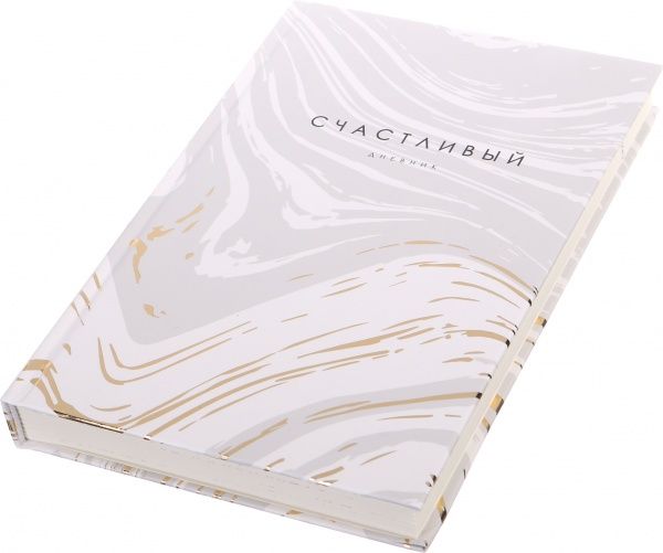 Щасливий щоденник (рос.) сірий 