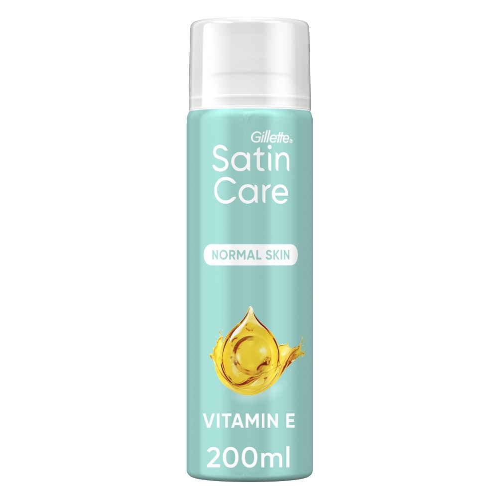 Гель для бритья SATIN CARE Satin Care Normal Skin с витамином Е 200 мл — фото 1