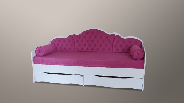 Кровать детская Lion Л-6 90x200 см нимфея альба 