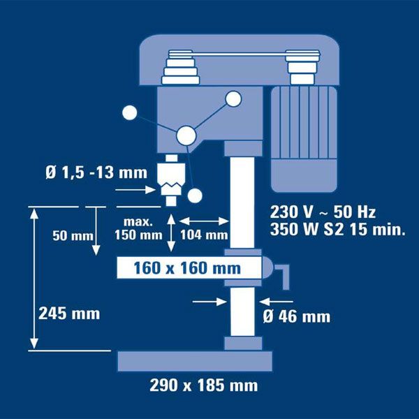 Станок сверлильный Einhell BT-BD 401