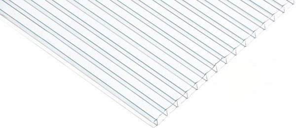 Поликарбонатный лист сотовый 8 мм 3000х1050 мм прозрачный 