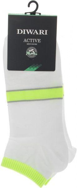 Шкарпетки Diwari ACTIVE (короткі) 066 р. 27 білий 