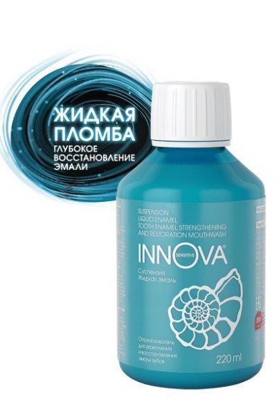 Ополіскувач для ротової порожнини SPLAT INNOVA Суспензія Рідка емаль 220 мл