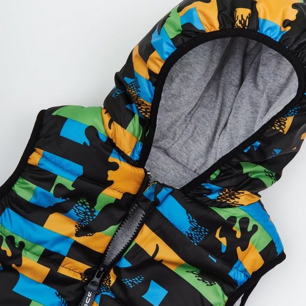 Жилет дитячий для хлопчика Соня клякса р.122 різнокольоровий 