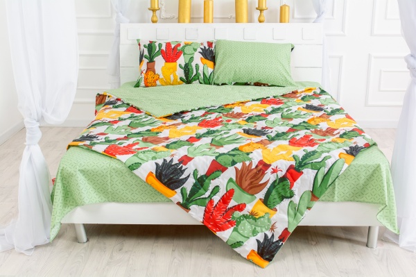 Одеяло антиаллергенное Thinsulate №2332 Cecilio (2200003029345) 140x205 см MirSon с принтом