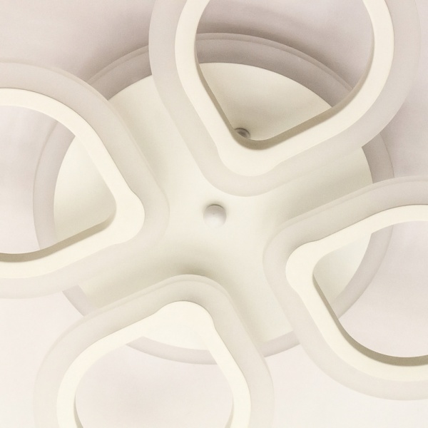 Люстра світлодіодна Luminaria 4R480/80 50 Вт білий AZALIA RGB 40W+10W 