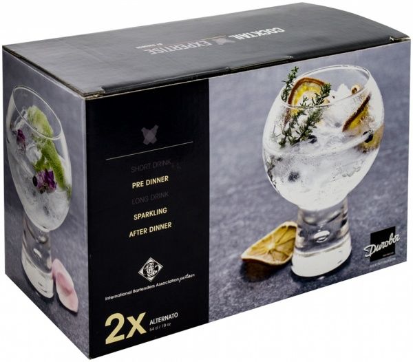 Набор бокалов для коктейлей Alternato 520 мл 2 шт. Durobor