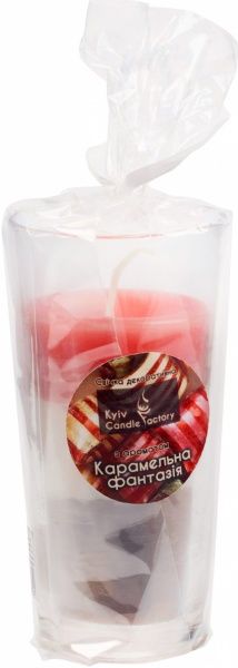 Свічка Карамельна фантазія 8067 Kyiv Candle Factory