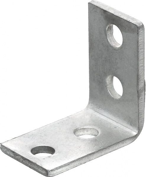 Кутник перфорований рівносторонній 26x26x16 мм 1,8 мм