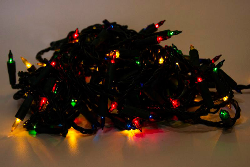 Электрогирлянда линейная Девилон разноцветная 050024 светодиодная (LED) 140 ламп