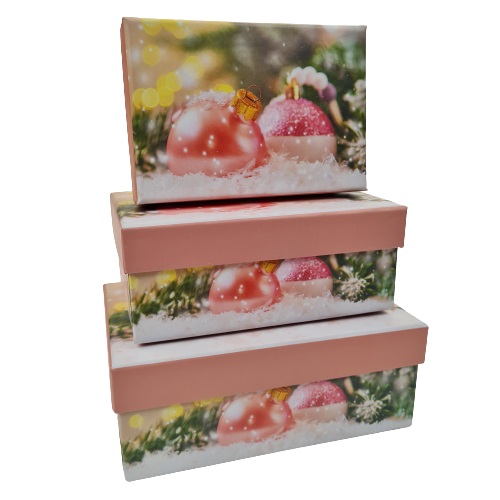 Коробка подарочная Cristmas 12,2х8,5х5,1 см 2273-1