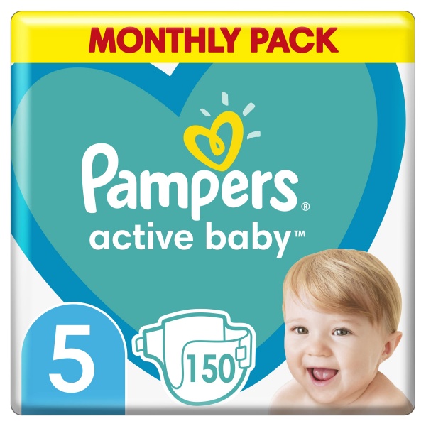 Підгузки Pampers Active Baby 5 11-16 кг 150 шт.