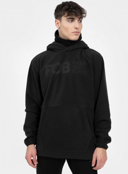 Джемпер 4F FLEECE M136 4FAW23TFLEM136-20S р.XL чорний