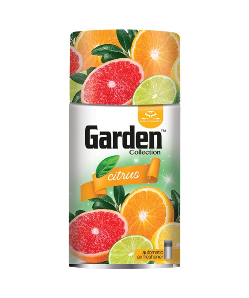 Сменный баллон для автоматического освежителя воздуха Garden Citrus 260 мл