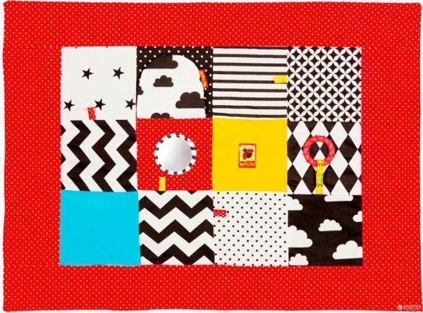 Игровой коврик Macик с прорезывателем B&W МС 040501-01