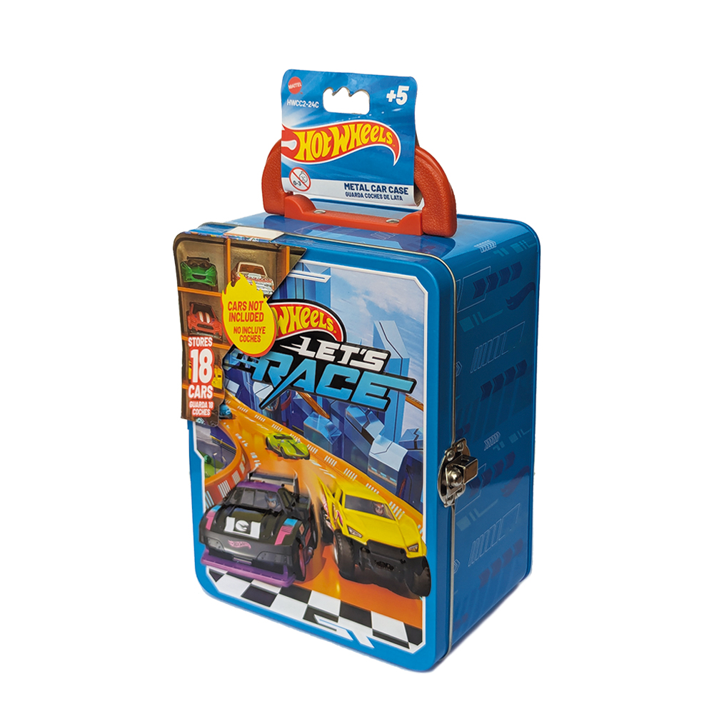 Контейнер Hot Wheels для 18 машинок (блакитний) HWCC2-24C