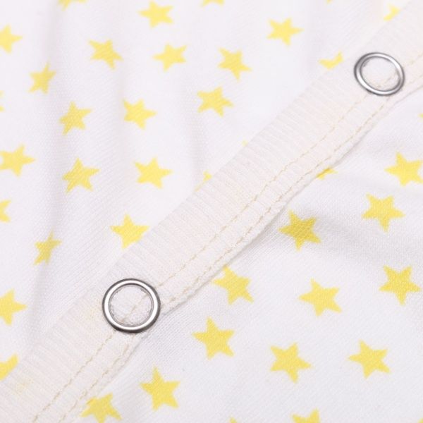 Боди Bambinelli с коротким рукавом желтая звездочка р.74 белый с рисунком 