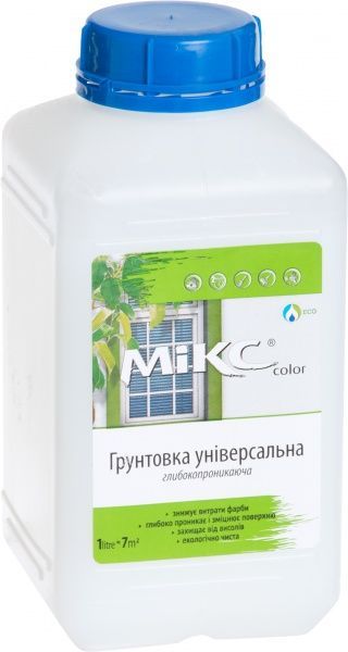 Ґрунтовка глибокопроникна MIKS 1 кг