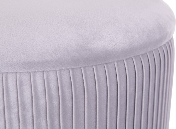 Сундук-пуф Francis светло-серый 36х36х44 см 