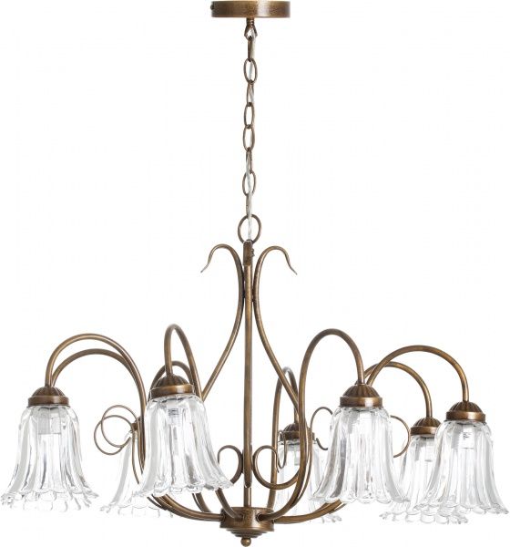 Люстра підвісна Blitz 8xE14 прозорий 7358-48 