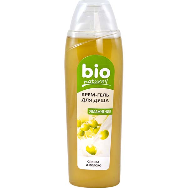 Крем-гель для душу Bion Оливка і молоко 500 мл