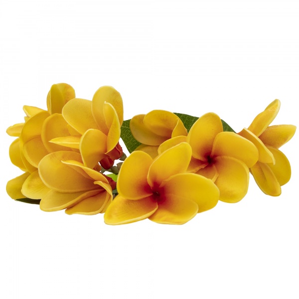 Гілочка декоративна Акація 43 см (помаранчева) 631383