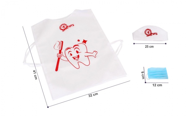 Игровой набор ТехноК Дантист 16 элементов в саквояже 7365