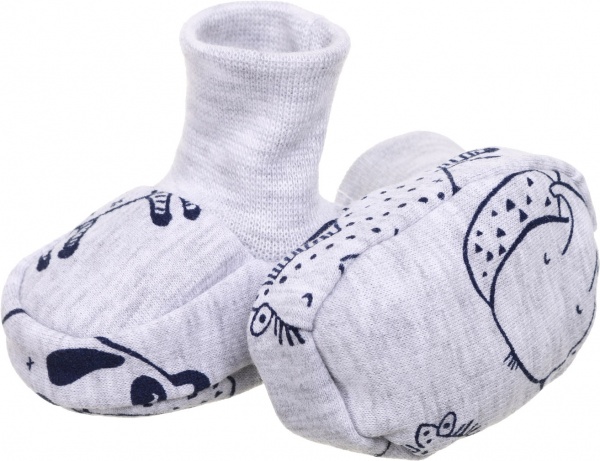 Пинетки Моя планета серые звери 56 см серый 