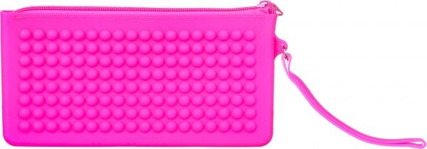 Пенал силіконовий 20x10x15 см рожевий
