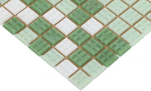 Плитка Value Ceramics Мозаїка зелений мікс CT22404 32,7x32,7 