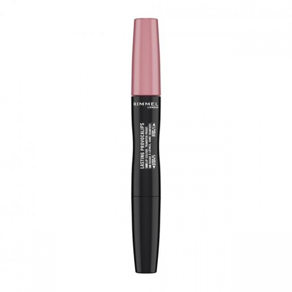 Помада жидкая + бальзам Rimmel (220) Come Up Roses