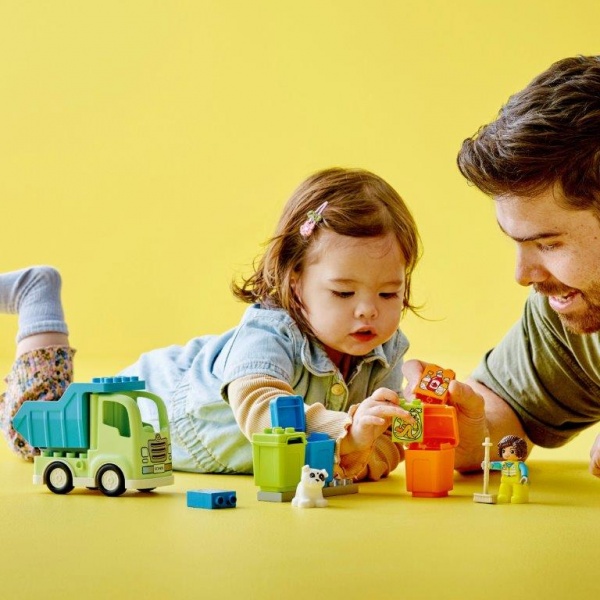 Конструктор LEGO DUPLO Мусороперерабатывающий грузовик 10987