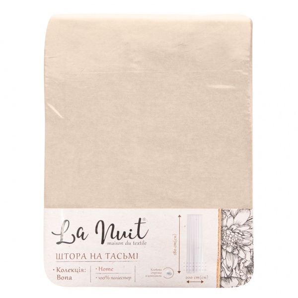 Штора BONA 150х260 La Nuit
