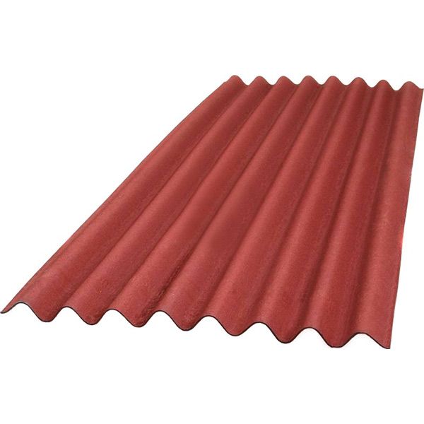 Комплект 4+1 Лист бітумний Onduline DIY червоний 2000х760 мм