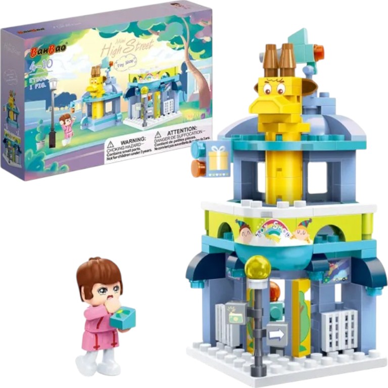 Конструктор BanBao Магазин Mini High-Street Series ET805