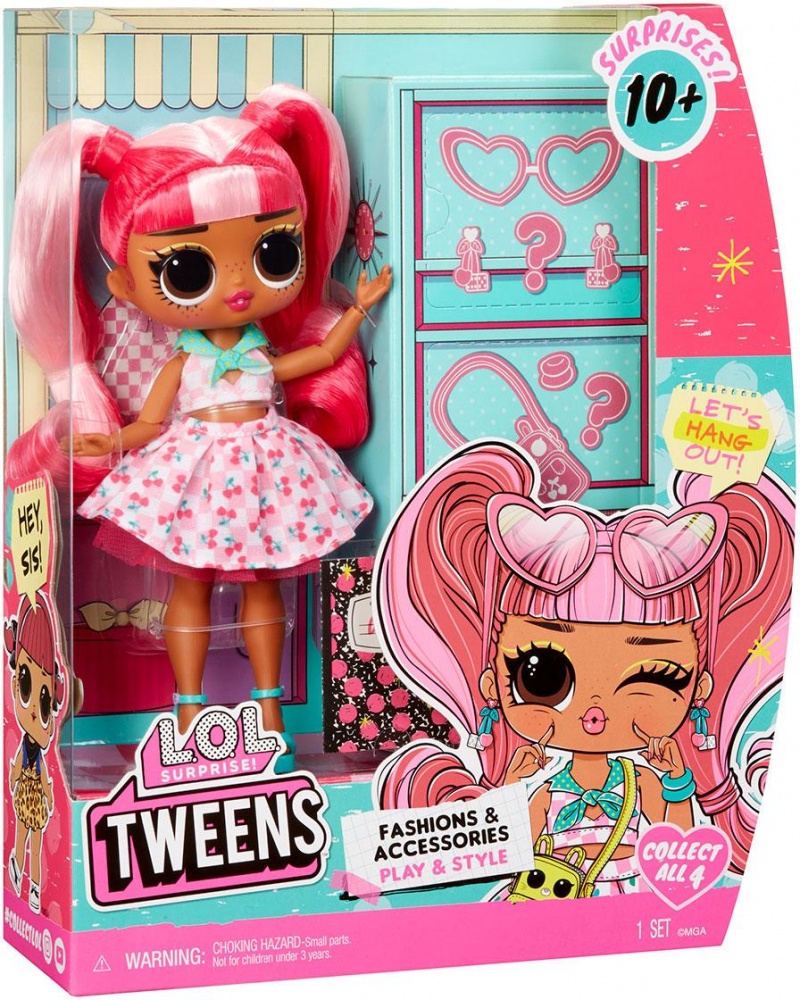 Игровой набор MGA Entertainment с куклой LOL Surprise! серии Tweens Core Черри-Леди 542575