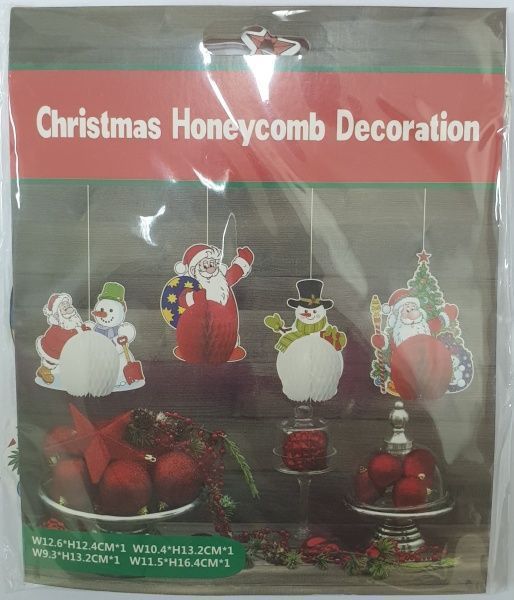 Украшение новогоднее ПіонеR 4 шт.