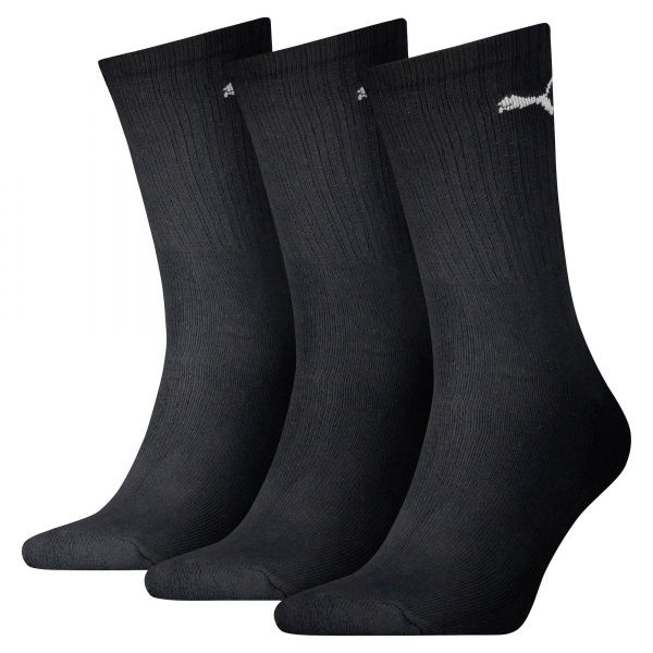 Шкарпетки Puma Sport 3-pack 88035501 чорний р.43-46