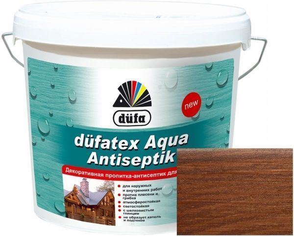 Просочувач Dufa dufatex Aqua Antiseptik кипарис шовковистий глянець 10 л