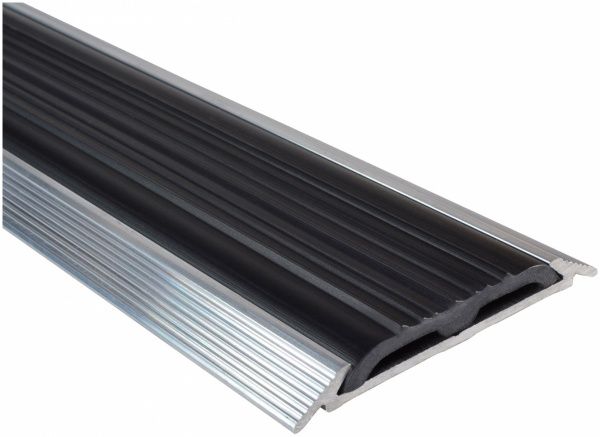 Порожек алюминиевый Mada антискользящая вставка 2000 мм 