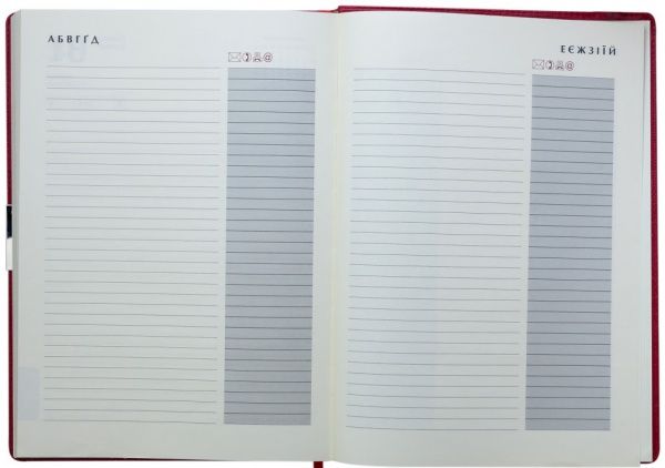 Щоденник датований 2020 BRAVO (Soft) A4 синій Buromax 