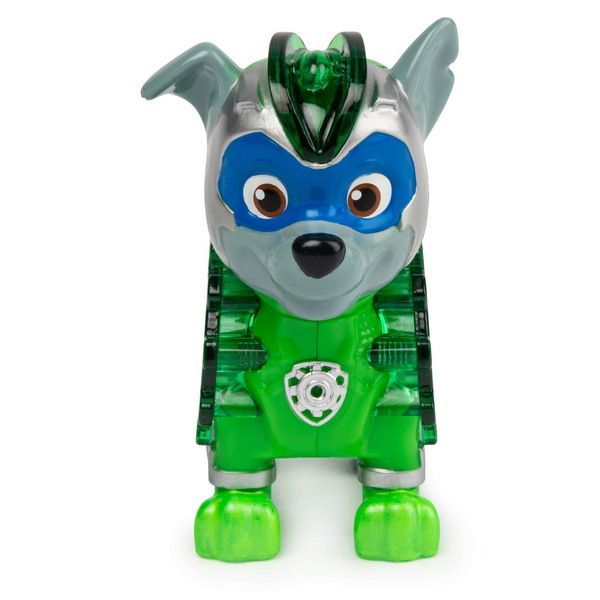 Фигурка коллекционная Spin Master Щенячий патруль: Рокки с подсветкой (серия Мегащенки) SM16655/7926 