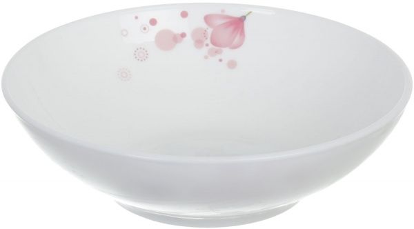 Тарелка суповая Spring 17 см 500 мл стеклокерамика Luna