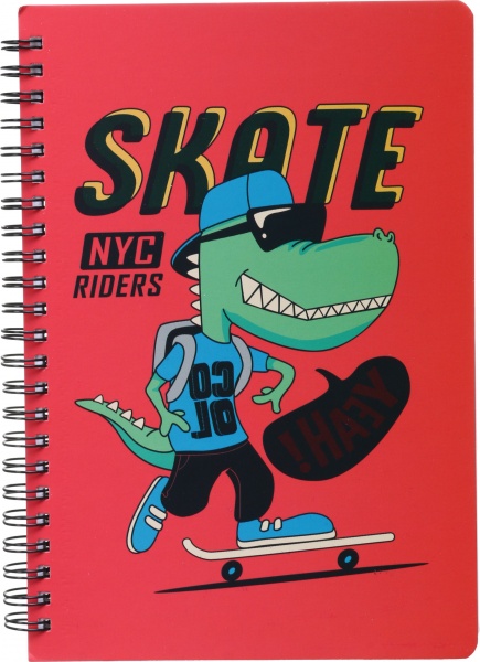 Блокнот Скейтер 1 14,5х21 см Mikirei