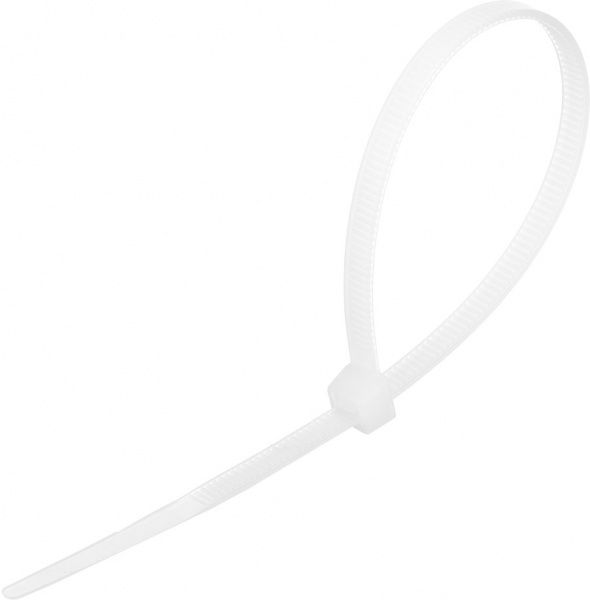 Стяжка кабельна UP! (Underprice) 4.5х200 мм 100 шт. білий 