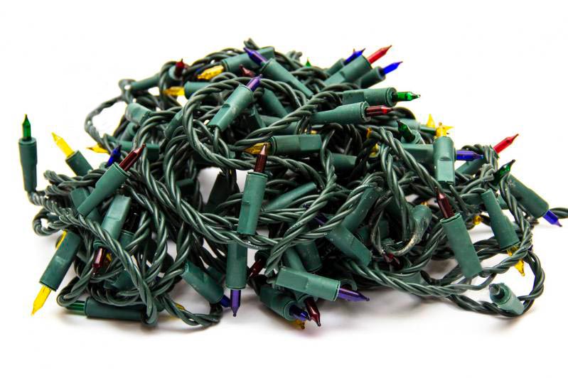 Электрогирлянда линейная Девилон разноцветная 050024 светодиодная (LED) 140 ламп