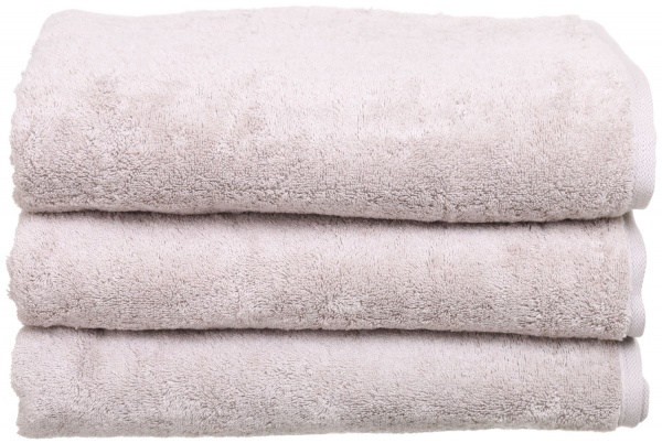 Рушник махровий Doubleface 80x150 см пісочний Cawo 