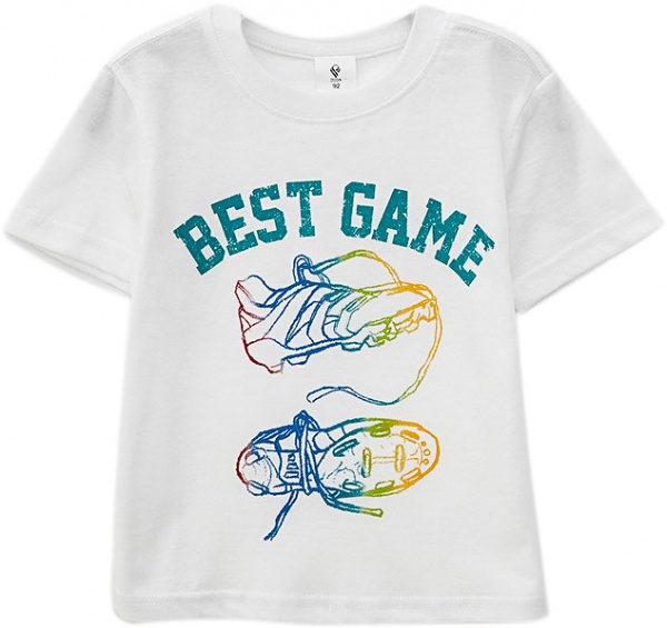 Футболка для хлопчиків Роза р.122 білий 210111 